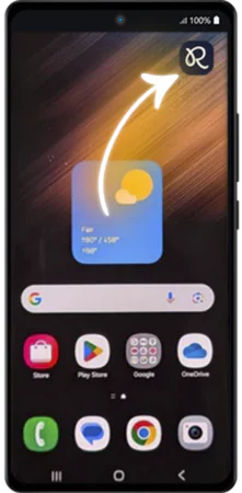 Icon added to Android home screen
